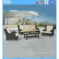 Rattan Furniture 4 PCS Sofa Set